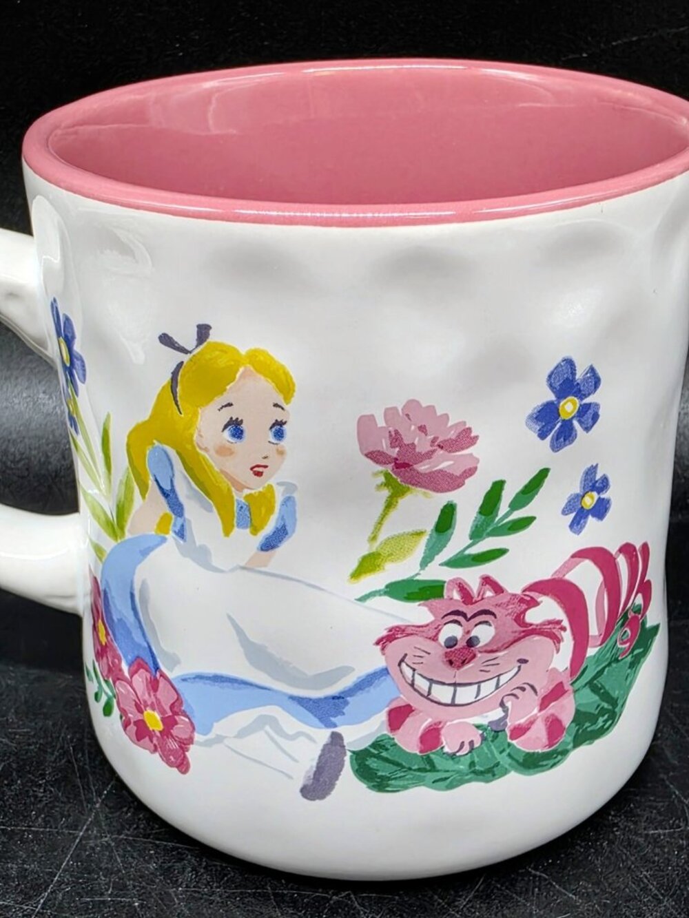 Zrike Disney Alice In Wonderland Cheshire Cat Coffee Mug Cup New Disneyana